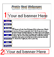 Advertise with these two spots